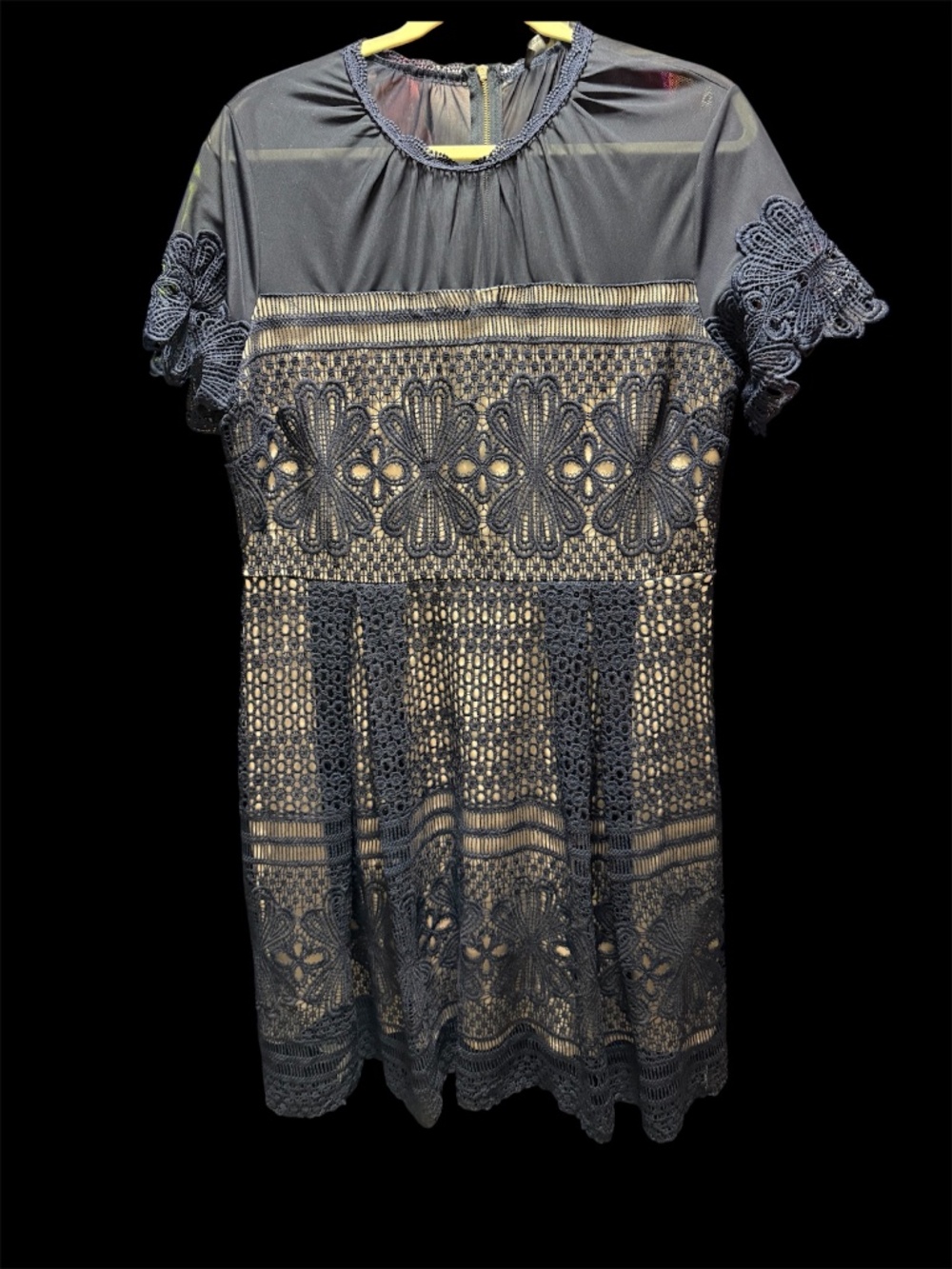 NWOT Blue Lace Dress (XL)